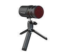 AVerMedia USB Microphone for Streaming, Podcasting, and Gaming with Cardioid Polar Pattern, Tripod Stand, Headphone Output, Mute Button, All-Metal Design for PC, Laptop, iPhone, and Android