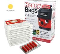 Avern Genuine Numatic Hepa-Flo Hoover Bags Henry Hetty NRV Vacuum Cleaner Dust B