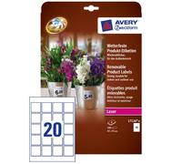 Avery 160x Produkt-Etiketten Waterproof Baking Product Craft Label Stickers