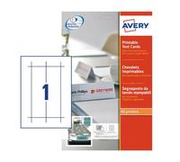 Avery Avery Printable Tent Card 210x60mm 1 Per Sheet 190gsm White (Pack 20) L479