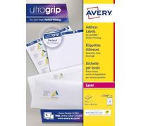 AVERY - 315 Custom White Self-Adhesive Address Labels - No Jam - Format 63.5 x 38.1 mm - Laser Printing