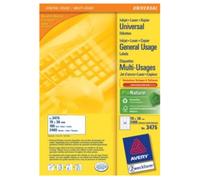 Avery Dennison DPS24 White Copier Labels (BOX-100)