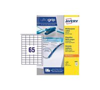 Avery 3666 Printable, Customisable Multipurpose/Copier Labels, 65 Labels pe
