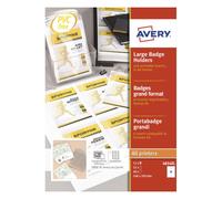 Avery 4834XL A6 Event Badge Holders Without Lanyard