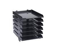 Avery Black A4 6 Tier Paper Stack (W250xD320xH300mm) 5336BLK