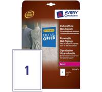 Avery 5x Price - Sign A4 Wall Poster Labels Hinweis-Schilder Klebe-Zettel