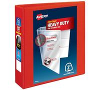 Avery 79803 3-Inch Non-Stick Ring Binder - Navy Single Pack 2" red