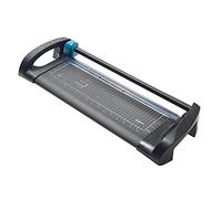 Avery A3 Office Paper Cutter Trimmer, Lightweight Paper Cutter, Black and Teal, 12 Sheet Capacity, A3TR
