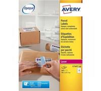 Avery Ultragrip Laser Labels L7165-100 - 99.1 x 67.7 mm White - Pack of 800