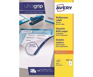 Avery Adhesive Labels Multi-Purpose White 105 x 148 mm White