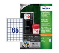 Avery Resistant Labels 38 X 21mm Pk3250