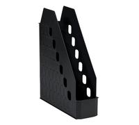 Avery Basics Magazine Rack Low Front Design W78xD246xH310mm Black Ref 1135BLK