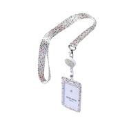 Avery Black Combi Lanyard with Retractable Reel & Dual Card Holder - rPET Eco Lanyard, Safety Breakaway, 80cm Cord, ID Badge Holder for Office, Events & Security (R4828HB-1)