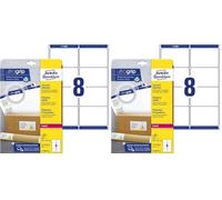 Avery BlockOut Shipping Labels L7165-40 (Pack of 2)