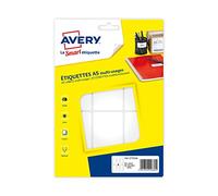 Avery Box of 96 Multi-Purpose Labels 80 x 45 mm White