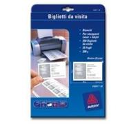 Avery C32011-25 - Business Cards Single Sided Matt C32011-25 (250 Cards)