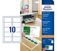 Avery Multipurpose Business Cards Matte White (Pack of 250) C32011-25
