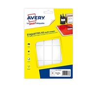 AVERY - Case of 320 self-Adhesive Labels, Format 48.5 x 25 mm ETE020 White