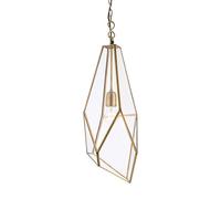 avery ceiling pendant light in antique brass