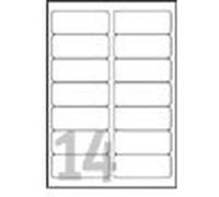 Avery Clear Address Label - Laser - L7563 Transparent