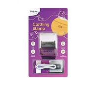Avery Customisable Clothing Stamp, Name Stamp for Clothes, Long-Lasting and Washable, 1000+ Markings, Suitable for Dark and Light Fabrics (CSTAMP)