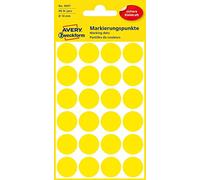 Avery Colour Coding Dots 96 ø18mm Labels Yellow