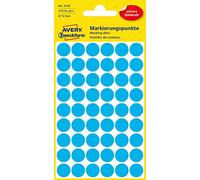Avery Colour Coding Dots Blue ø12mm 270 Labels