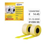 Avery Dennison 2-Line Permanent Label 16x26mm White (Pack of 12000) WP1626