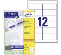 Avery Zweckform A4 97x42.3 Mm Stickers Clear Kids
