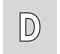 Avery Dennison Junior Premier League Letters 17/23 D