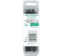 Avery Dennison Micro Stitch Fastener Refills 4.4mm Black 11/64" 1200/Pkg 111730 by Avery Dennison Corporation