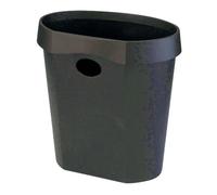 Avery DR500BLK DTR Eco Waste Bin with Removable Rim, 350 x 340 x 250 mm, 18 L - Black