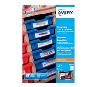 Avery E3214 Removable Multi-Purpose Tray and Filing Labels