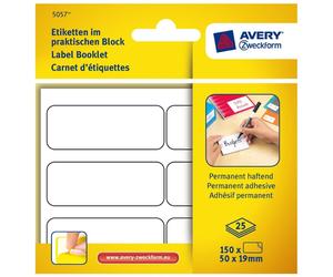 Avery Etiketten-Block Universal Sticker Klebe-Zettel Lettering Sticky Note