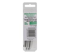 AVERY Fasteners 4.4 mm 11/64-inch Micro Stitch Fastener Refills, Pack of 1200, White/Black