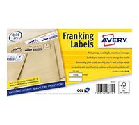 Avery FL08 Franking Labels Self Adhesive 155 x 40 mm White 500 Sheets of 2 Labels