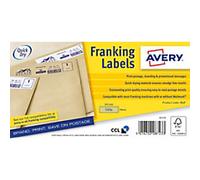 Avery FL17 Franking Labels 140 x 38 mm Brown 500 Sheets of 1 Label