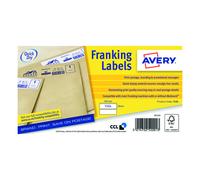 Avery Franking Label Double All Machines White FL01 (Pack of 1000) + FREE 24HDEL