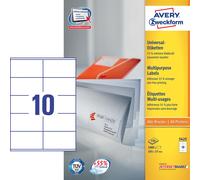 Avery General Usage Labels. White