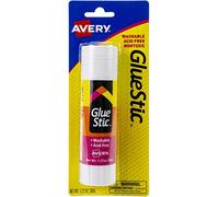 Avery Glue Stic - Washable, Non-Toxic Glue Sticks for Classroom, Crafting, and Office Use, 1.27 oz., 1 Stick, White (00191)