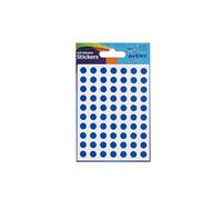 Avery hand writable, easy to use, Dot Stickers, personal sable, 8mm, blue, 70 stickers per sheet, 560 stickers per pack (32-304)