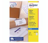 Avery Ijet Addr Lbl 10TV PK100 WHT