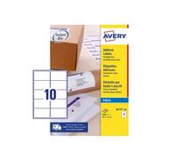 White Self Adhesive Address Labels Stickers Inkjet Printer Compatible J8173-100