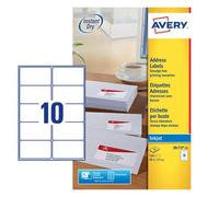 Avery labels J8173-25 Instant dry inkjet labels, 10/sheet, 25 shts/pk 250 total