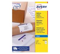 Avery labels J8163-25 Instant dry inkjet labels, 14/sheet, 25 shts/pk 350 total