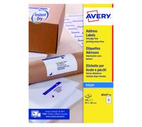Avery Inkjet Address Labels 14 Per Sheet White (Pack of 350) J8163-25 - J8163-25