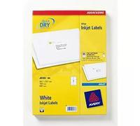 Avery Inkjet Addressing Labels White