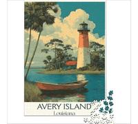 Avery Island, LA Poster Puzzle