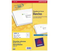 Avery J8162-25 White addressing label