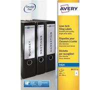 Avery J8171-25 self-adhesive label White 100 pc(s)